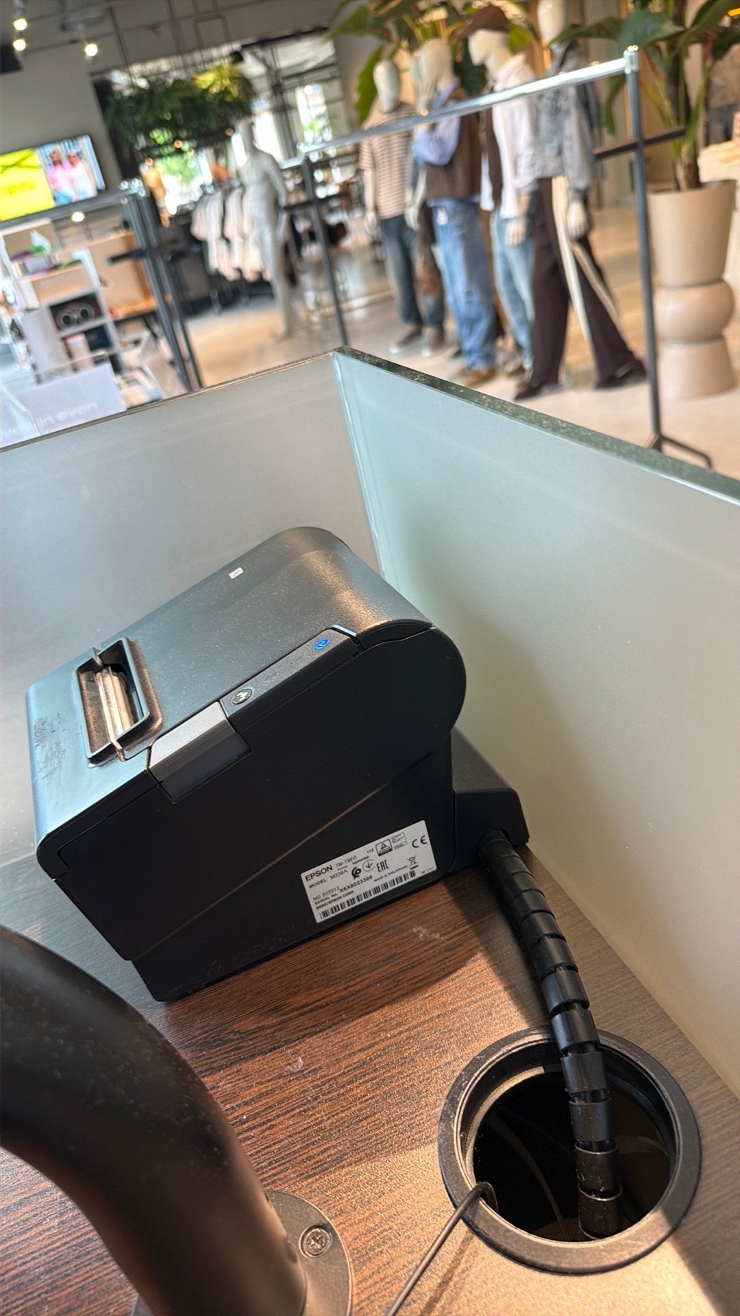 Epson TM-T88VI bonprinter — 2x beschikbaar, Ophalen, Gebruikt