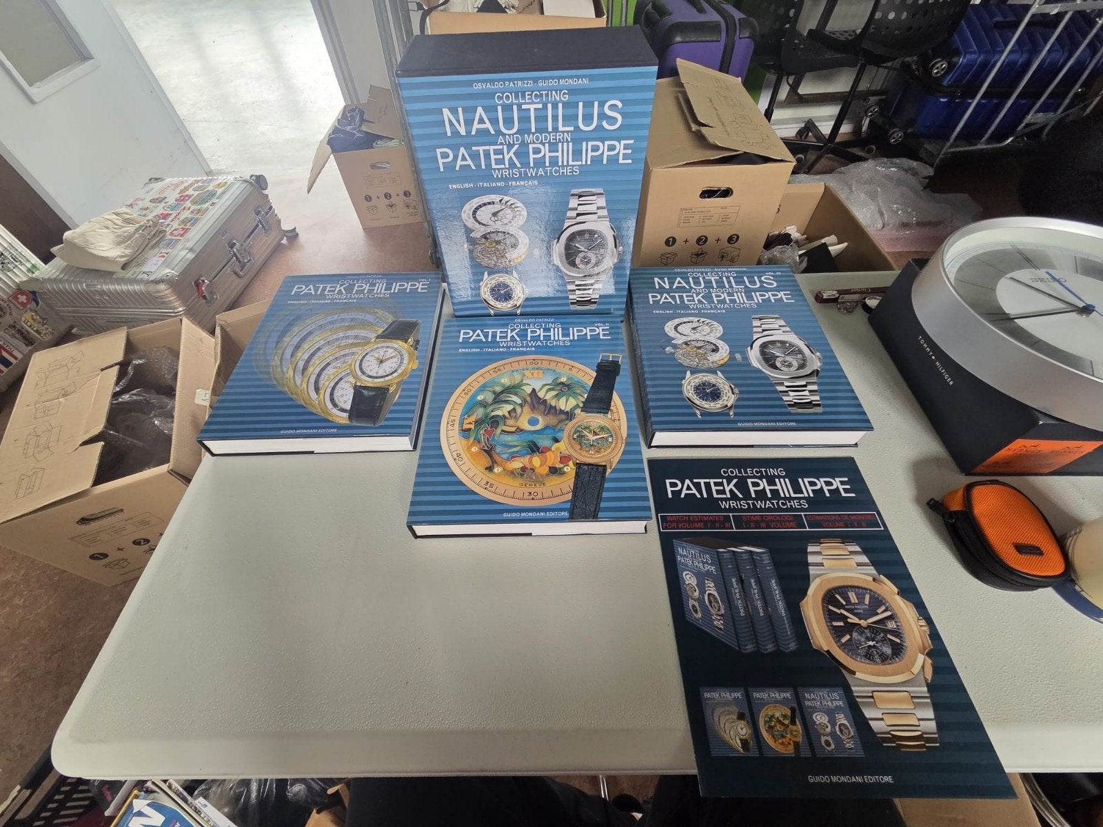 Collecting Nautilus en Patek Philippe Polshorloges (3 delen), Ophalen, Zo goed als nieuw, Osvaldo Patrizzi, Guido Mondani, Europa overig