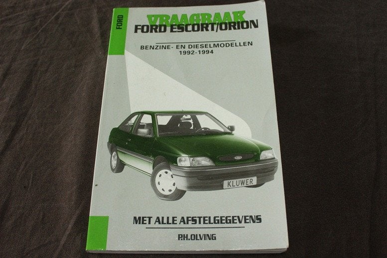 Ford Escort Orion 1992 1994 benzine en diesels vraagbaak, Ophalen of Verzenden