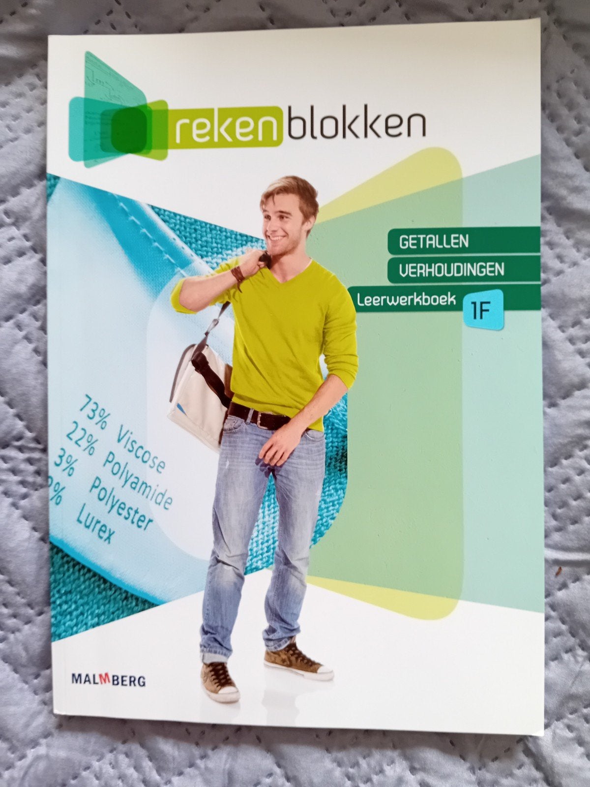 Rekenblokken Leerwerkboek 1F Getallen en Verhoudingen, Ophalen of Verzenden, Zo goed als nieuw, VMBO, Wiskunde A