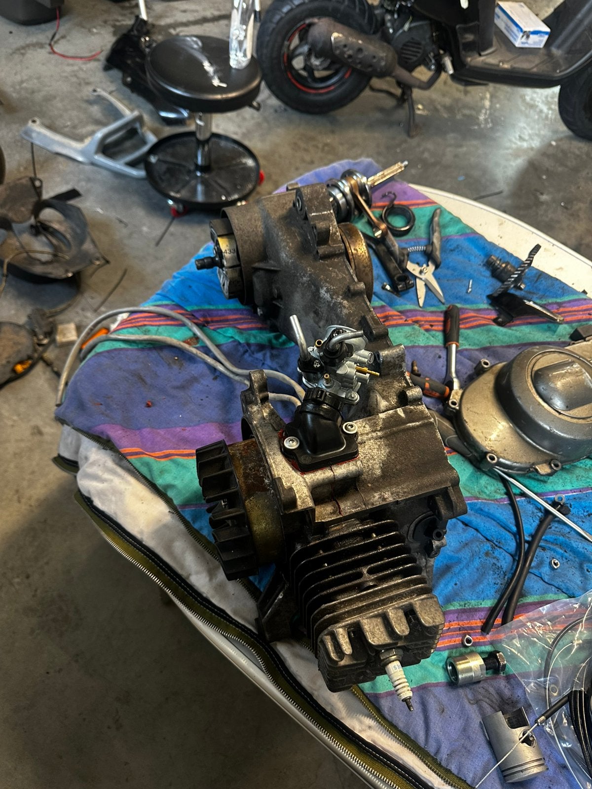 Leuk 50cc project blok, Ophalen, Gebruikt