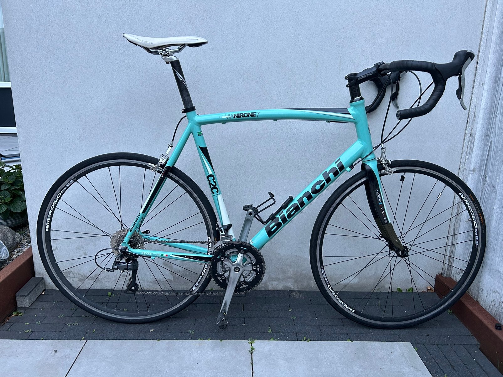 BIANCHI Via Nirone 7 C2C - groot frame 60 cm, Aluminium, Zo goed als nieuw, 57 tot 61 cm, Meer dan 20 versnellingen