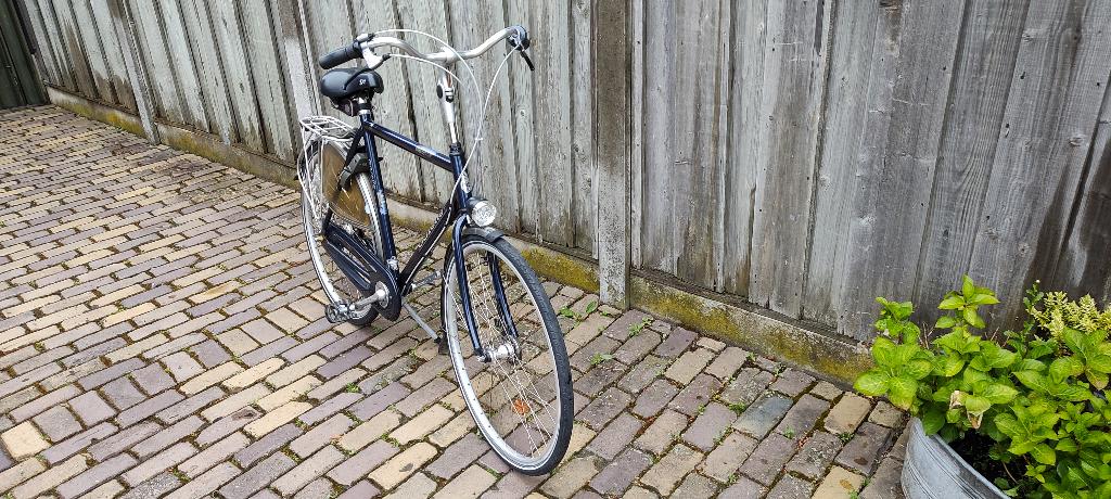 Goede & Nette Herenfiets te koop, Fietsen en Brommers, Fietsen | Heren | Herenfietsen, Ophalen, Gebruikt, Versnellingen, 57 tot 61 cm
