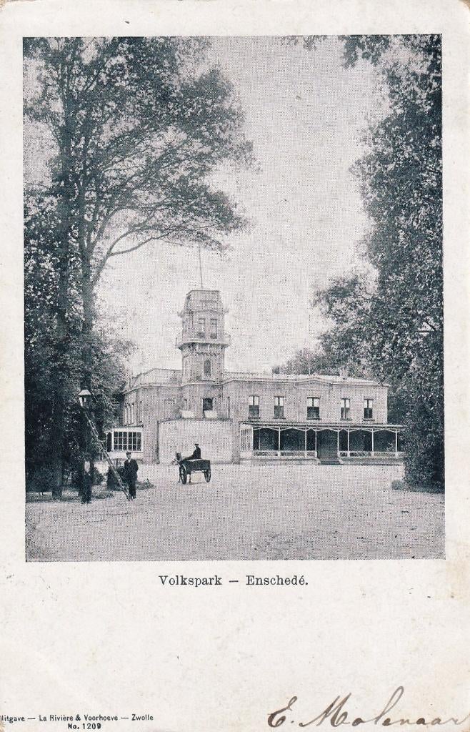 Enschede, 1903., Verzenden, Voor 1920, Gelopen, Overijssel
