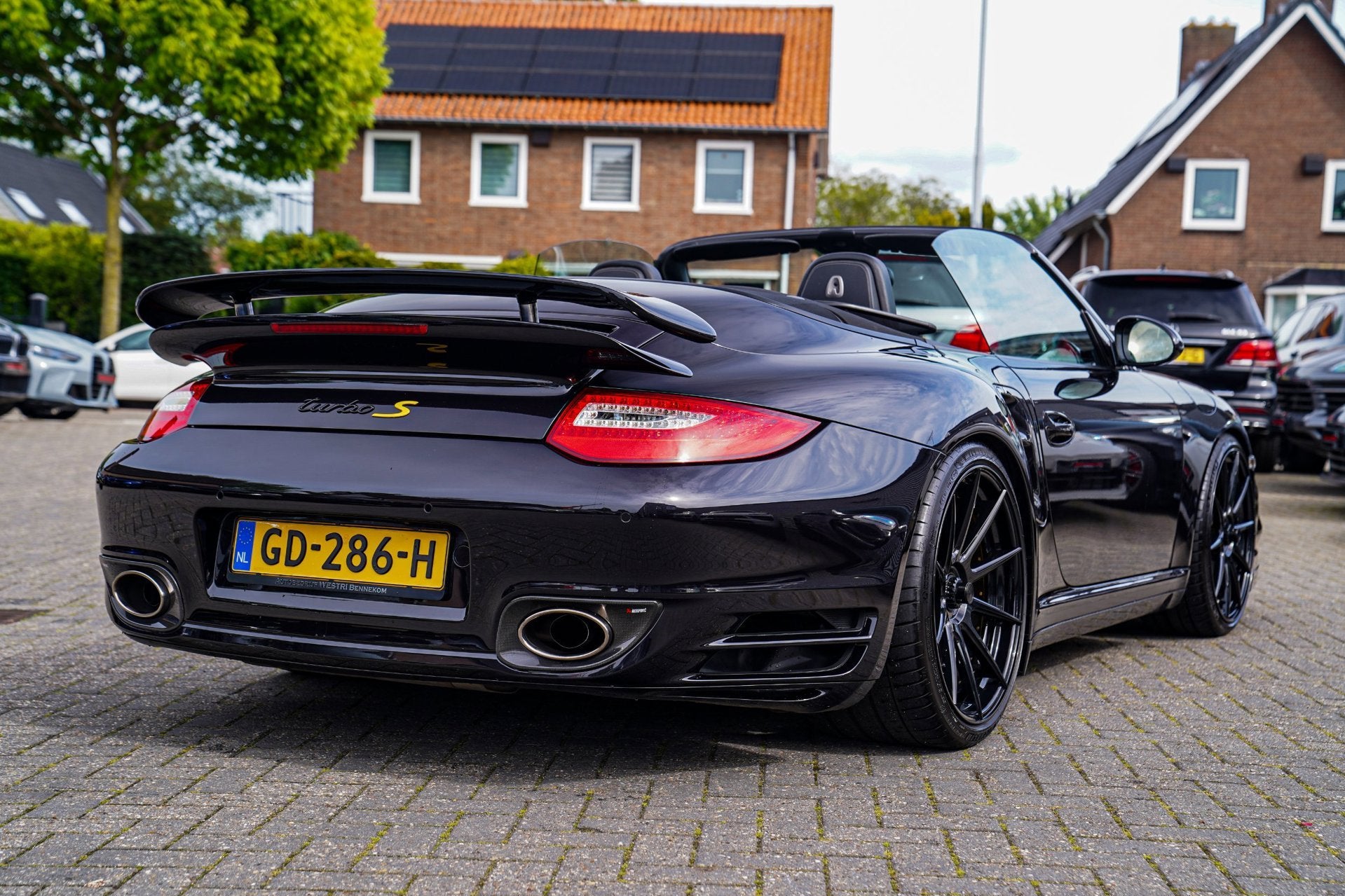 Porsche 911 Cabrio 3.8 Turbo S 997-2 | Keramisch | Carbon |, Auto's, Automaat, Automatische klimaatregeling, Gebruikt, Zwart