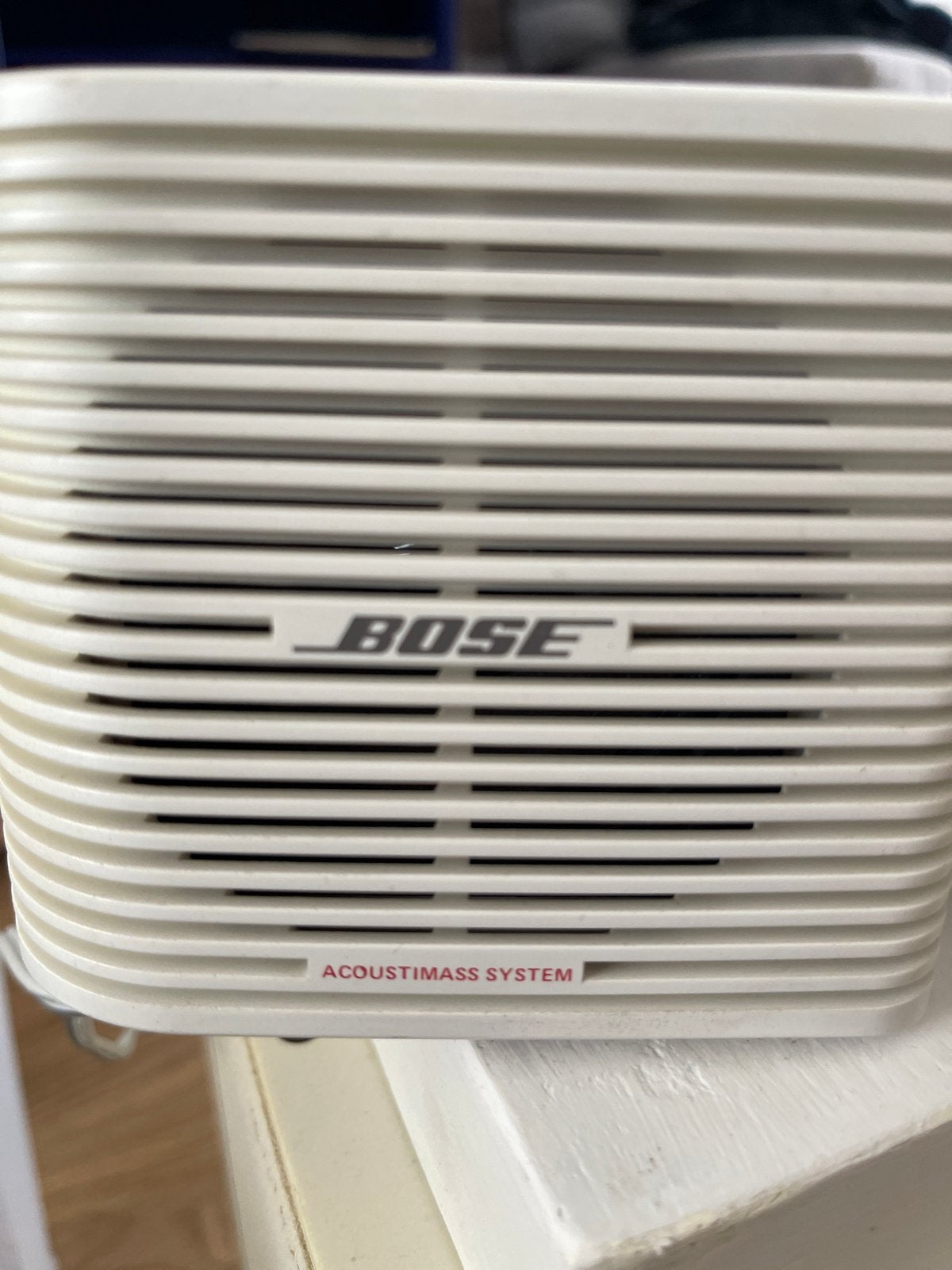 Bose Acoustimass 3 Speaker Systeem - Wit, Ophalen, Gebruikt, Speakerset, Bose