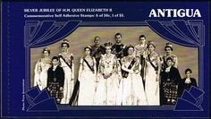 ANTIGUA 1977 Silver Jubilee Postzegelboekje, Postfris., Verzenden, Postfris, Koningshuis