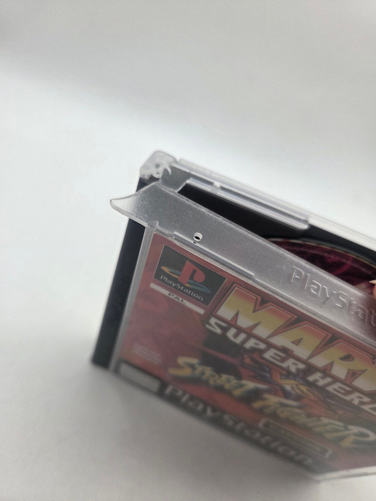Marvel Super Heroes vs. Street Fighter - PlayStation 1, Gebruikt, 2 spelers, Eén computer, Ophalen of Verzenden