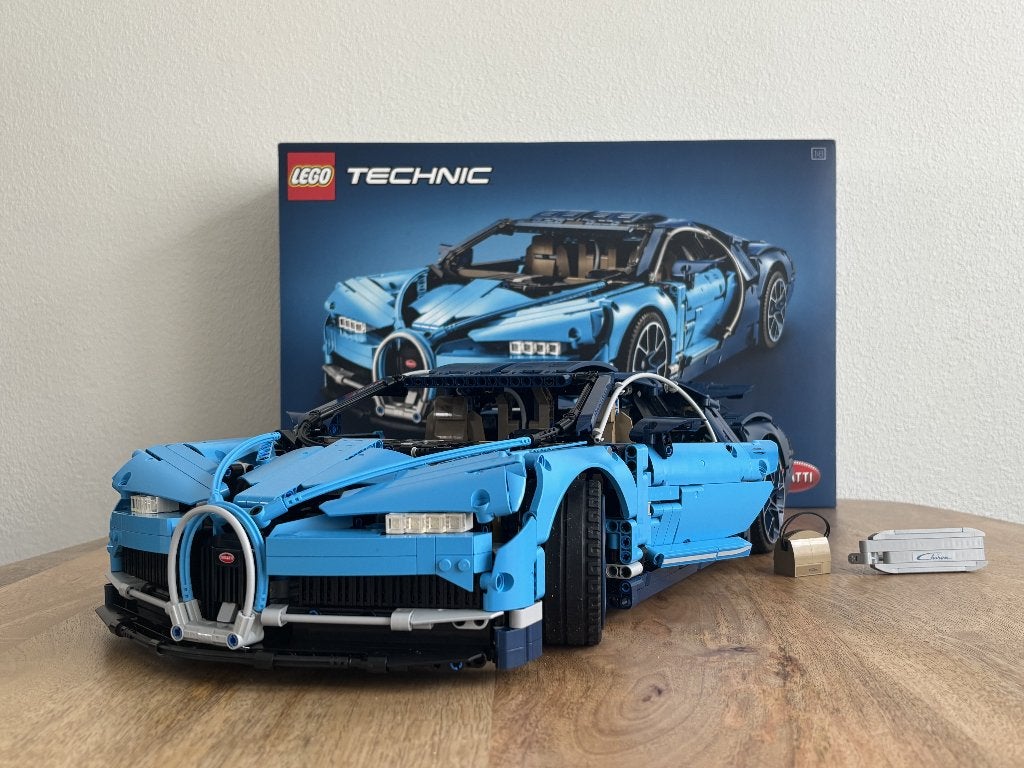 LEGO Technic Bugatti Chiron 42083 - Nieuwstaat, Ophalen, Inclusief instructies, Lego, Zo goed als nieuw