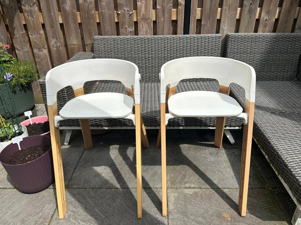 1 Stokke steps stoel, Kinderen en Baby's, Ophalen, Gebruikt, Meegroeistoel