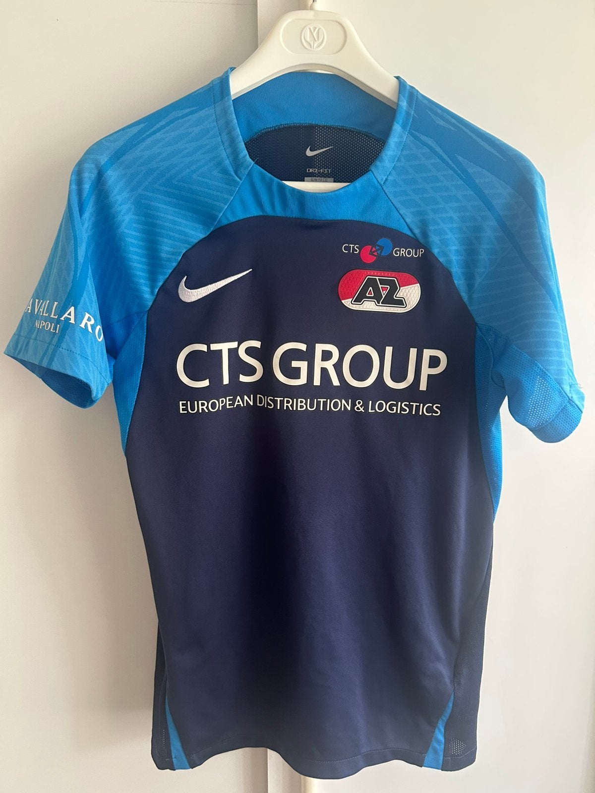 AZ Alkmaar voetbalshirt voetbal shirt match worn jeugd 23-24, Maat S, Ophalen of Verzenden, Zo goed als nieuw, Shirt