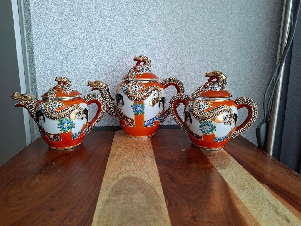 chinees theeservies, Antiek en Kunst, Ophalen
