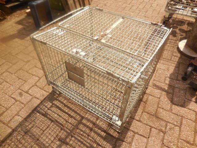 Kratten Gaaskratten Gitterbox, Gebruikt, 40 tot 60 cm, Opvouwbaar, 50 tot 75 cm