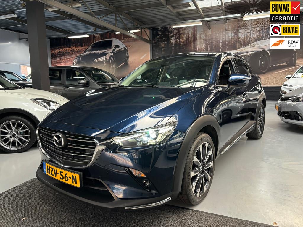 Mazda CX-3 2.0 SkyActiv-G 121 Luxury / Camera / Navigatie, Auto's, Mazda, Bedrijf, Te koop, CX-3, ABS, Achteruitrijcamera, Airbags