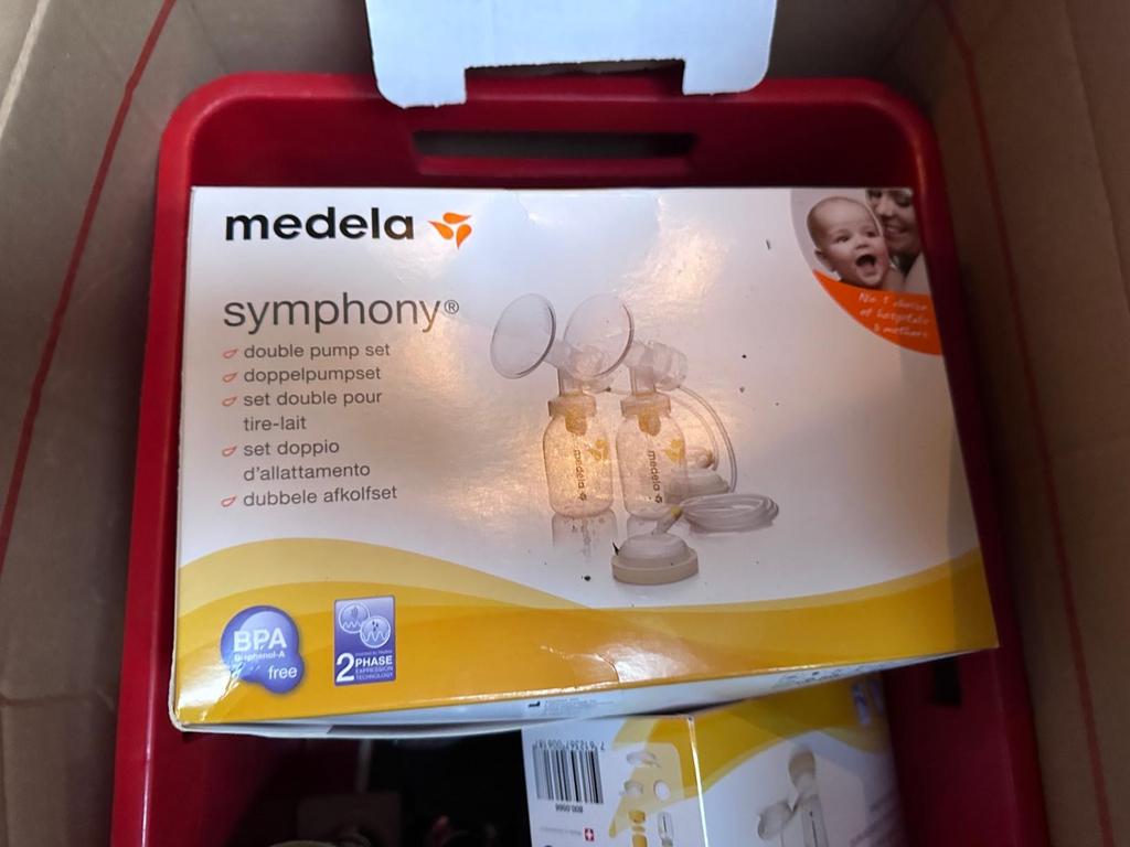 Medela Symphony Dubbele en Enkele Afkolfset, Ophalen of Verzenden, Zo goed als nieuw