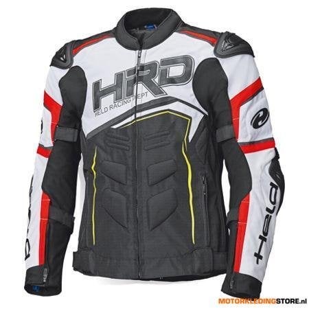 Held Safer SRX Motorjas, Zwart-Wit-Rood, Ophalen of Verzenden, Nieuw met kaartje