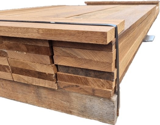 Hardhouten planken geschaafd 2.2x14.5 cm - nr: HP7, Ophalen, Planken, Nieuw, Hardhout