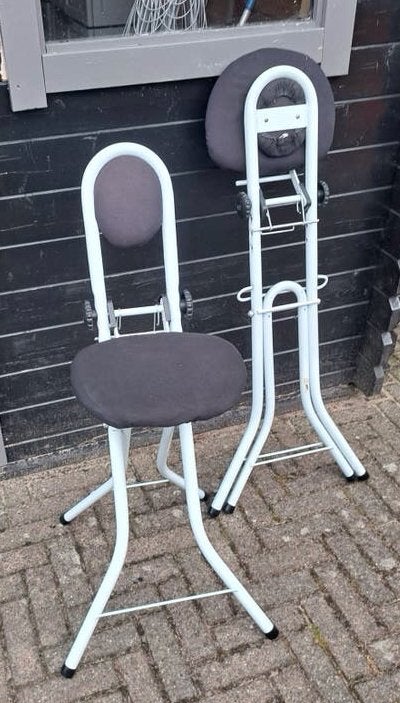 2 handige inklapbare stoelen lichtgewicht, Ophalen, Zo goed als nieuw, Aluminium