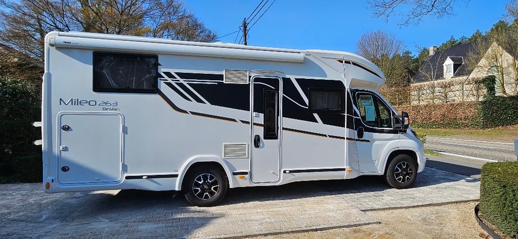 Benimar Mileo 263 Design, Luifel, Ringverwarming, Fiat, L-zit