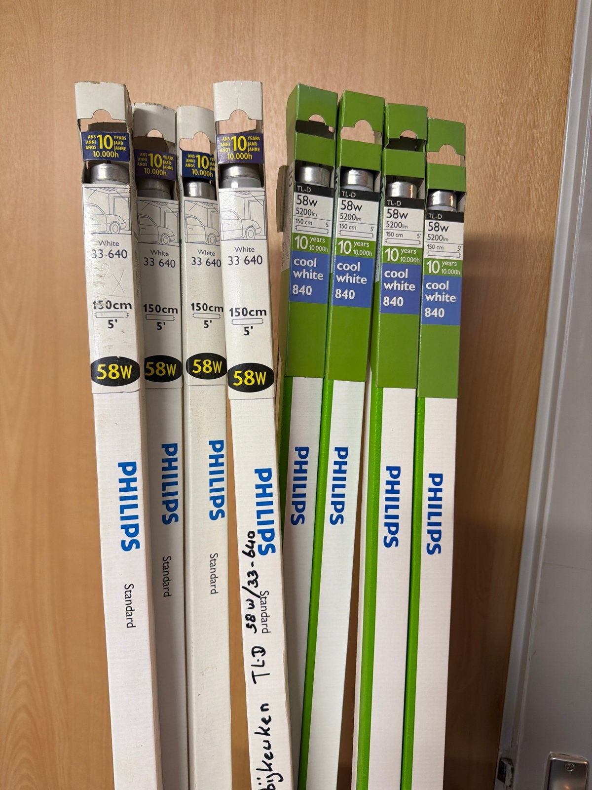 Philips TL-D 58W TL buizen - in verpakking, Ophalen, Nieuw, Overige typen