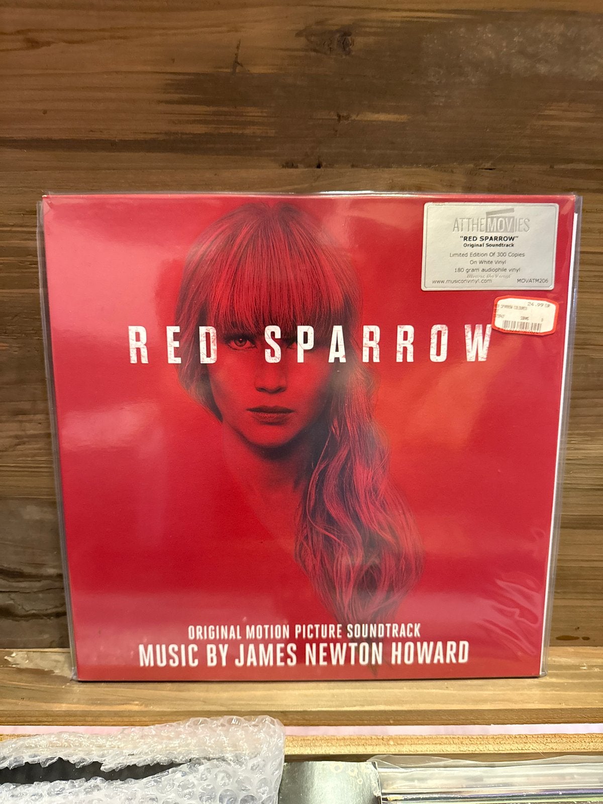 Red Sparrow Soundtrack - Limited Edition White Vinyl, Geseald, 2020 tot heden, Ophalen of Verzenden, 12 inch