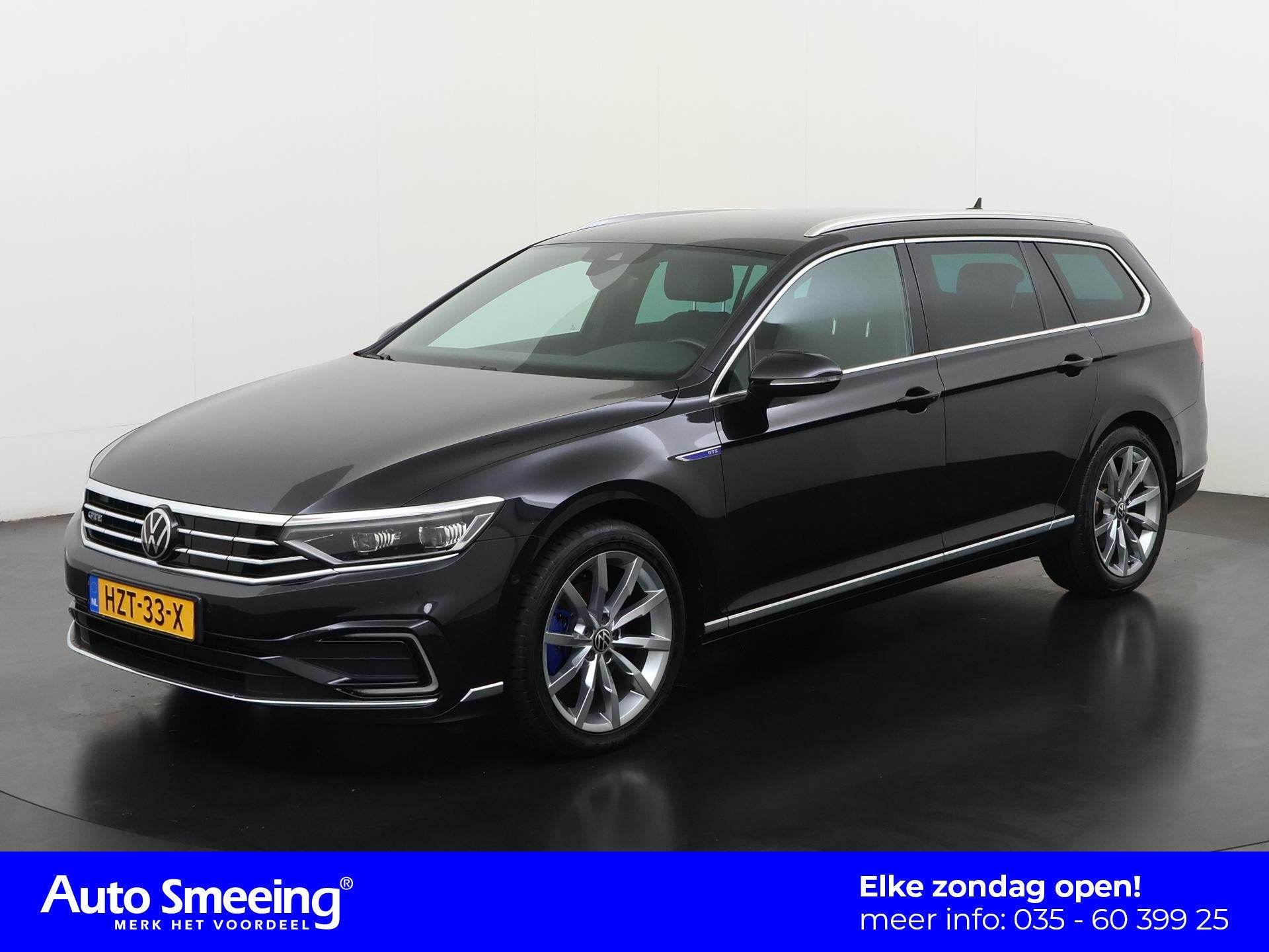 Volkswagen Passat Variant 1.4 TSI PHEV GTE | Leder | Trekhaa, Auto's, Gebruikt, Beige, Hybride Elektrisch/Benzine, 1600 kg
