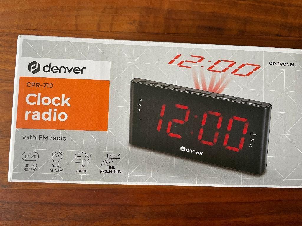 Projectiewekker Denver CPR-710 Nieuw, Ophalen of Verzenden, Nieuw, Digitaal