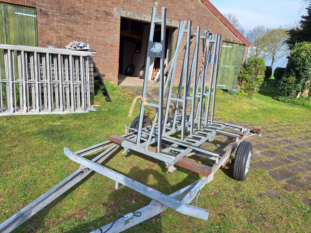 Steiger aanhanger.. 375 of ruilen, Ophalen, Rolsteiger of Kamersteiger, 5 meter of hoger
