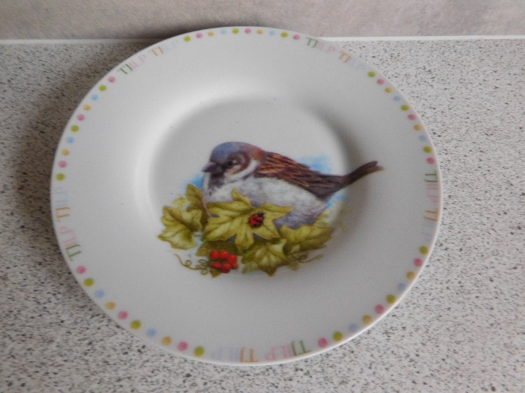 Bord Tjilp Tjilp Mus THEO - 17 cm, Huis en Inrichting, Overige merken, Ophalen of Verzenden, Zo goed als nieuw, Bord(en)