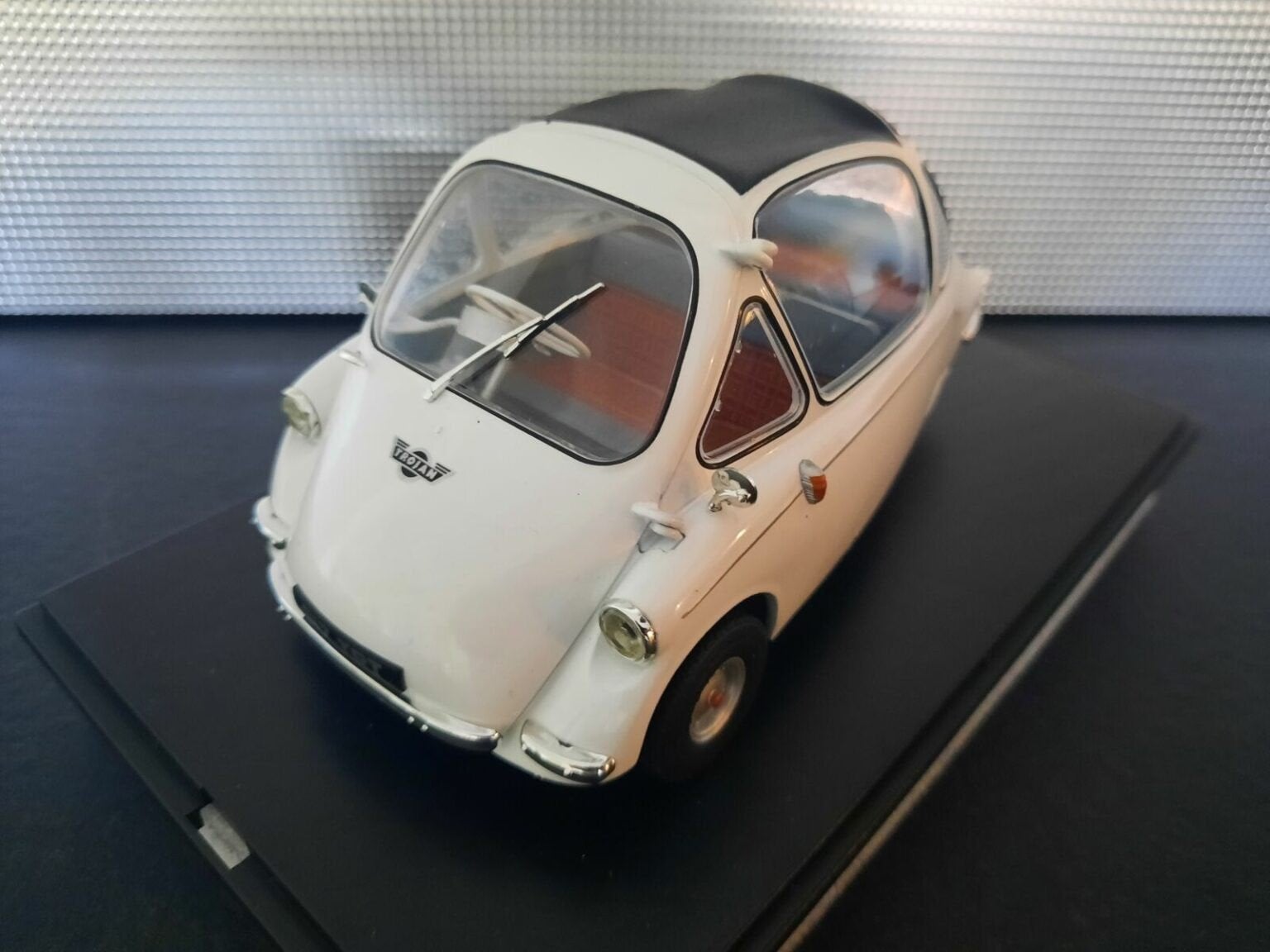 Heinkel Trojan Schaal 1:18, Overige merken, Oxford, Auto, Ophalen of Verzenden