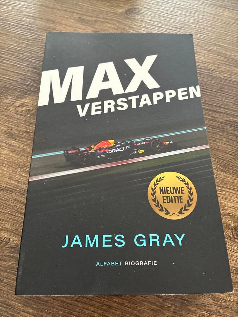 Max Verstappen - Nieuwe Editie - James Gray, Ophalen of Verzenden, Zo goed als nieuw, Overige