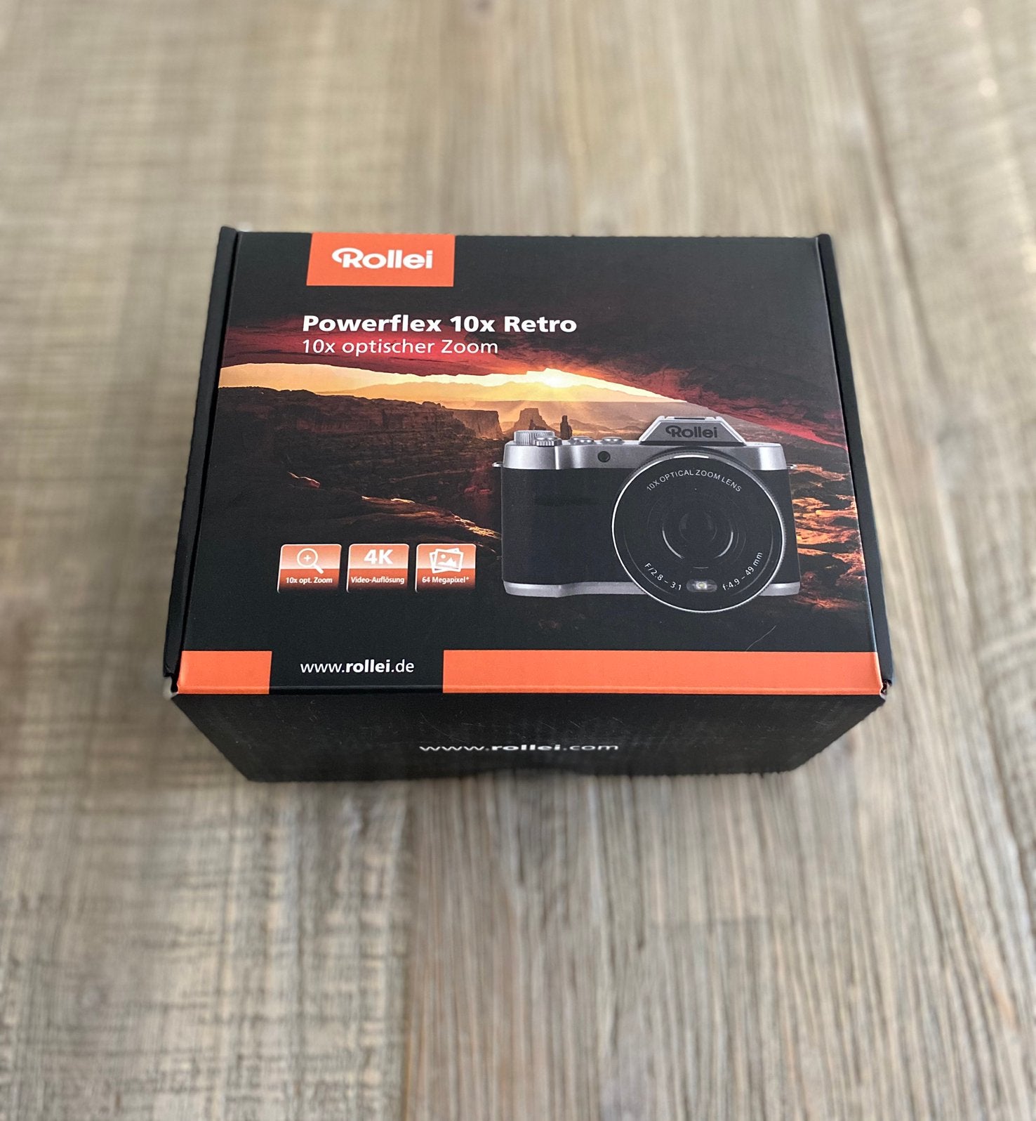 Rollei Powerflex 10 x retro, 1x gebruikt, 64 megapixels, Nieuw, Ophalen of Verzenden, Overige Merken