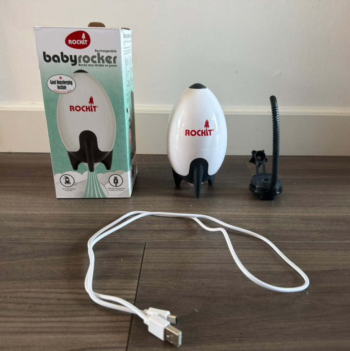Rockit baby rocker oplaadbaar, Ophalen, Gebruikt
