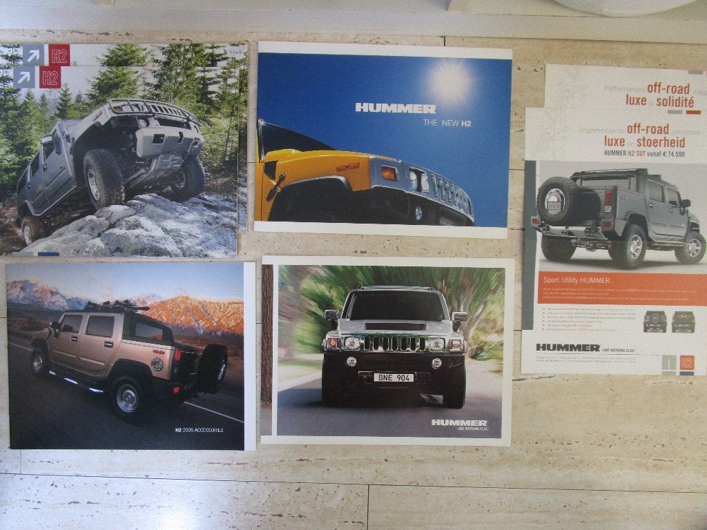 Hummer H2 folders, Ophalen of Verzenden, Overige merken, General Motors, Nieuw