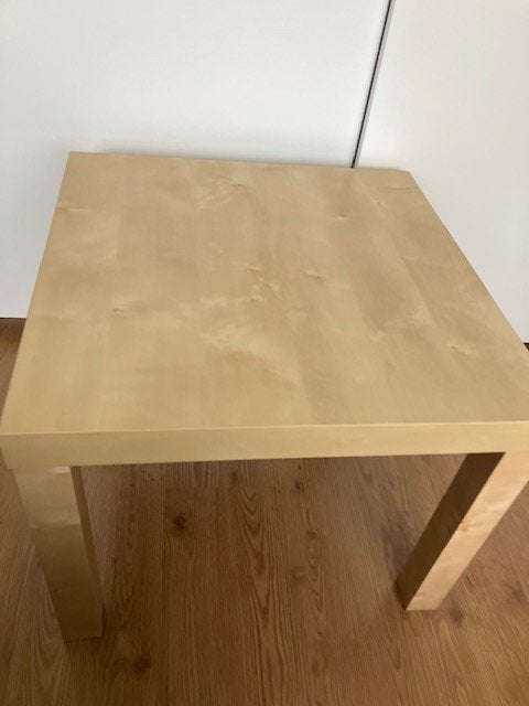 Ikea leck bijzettafel, Ophalen, Vierkant, Tot twee personen, 50 tot 100 cm