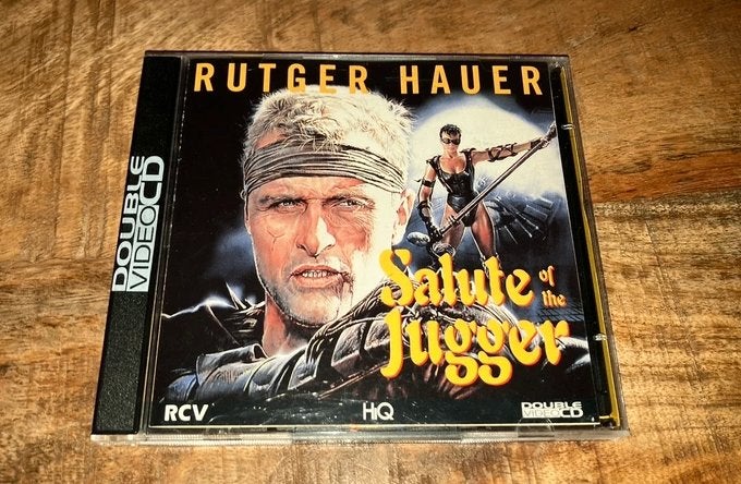 Salute of the Jugger (Rutger Hauer) Video CD CDi, Cd's en Dvd's, Ophalen of Verzenden, Zo goed als nieuw