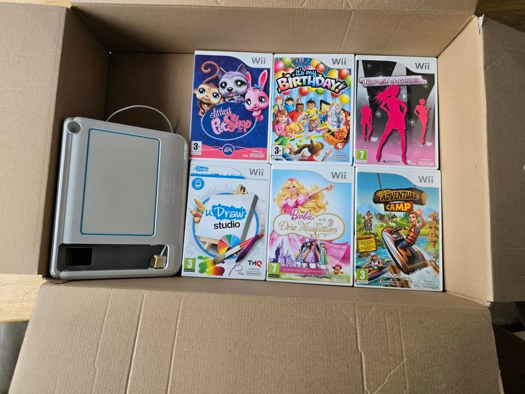 Diverse Wii spellen - Werken nog super goed!, Gebruikt, Overige genres, Eén computer, Ophalen of Verzenden
