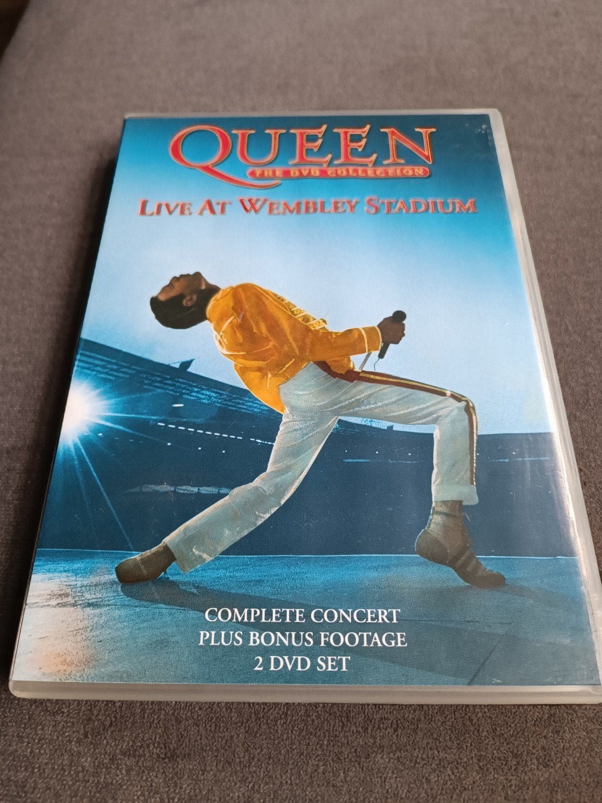 Queen live at Wembley stadium - dvd, Alle leeftijden, Ophalen of Verzenden, Zo goed als nieuw