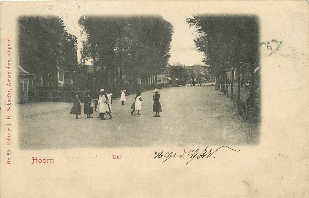388-251-057 Hoorn Dal, Verzamelen, Verzenden, Voor 1920, Noord-Holland
