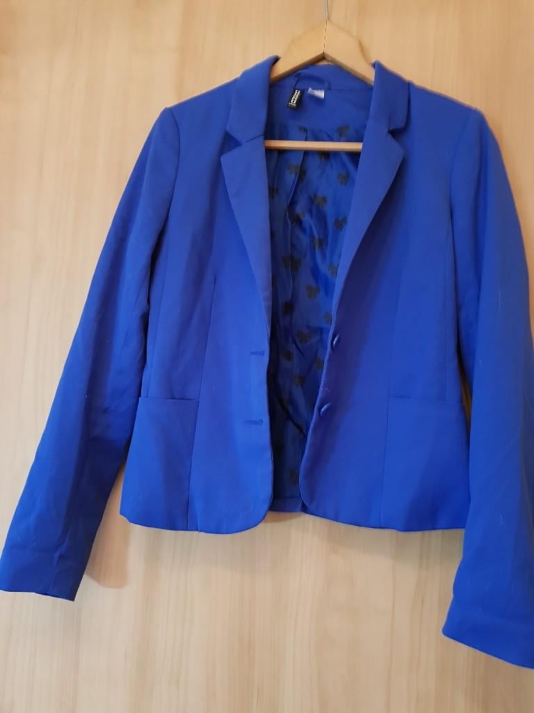 colbert maat 40, Maat 38/40 (M), H&M Divided, Jasje, Gedragen