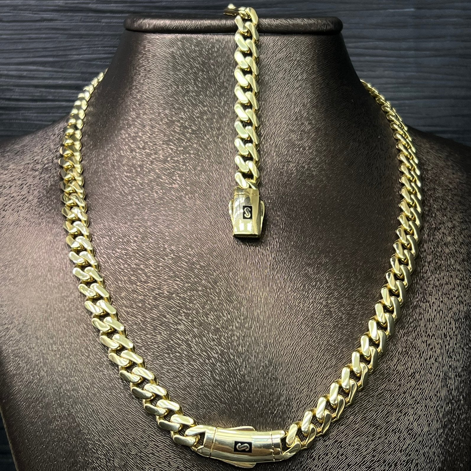18 karaats gouden ketting collier met armband set monaco, Ophalen of Verzenden, Nieuw, Goud