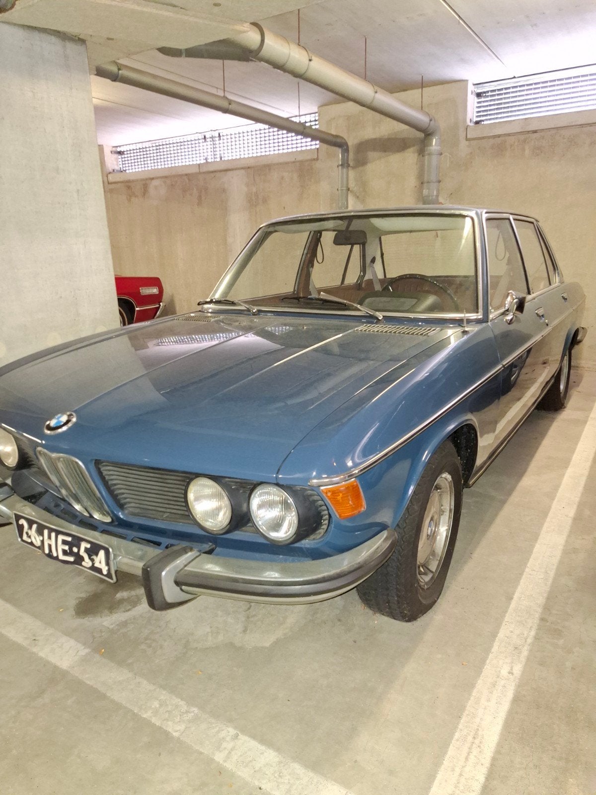 BMW 2500 1972 Blauw, Auto's, 2500 cc, Achterwielaandrijving, 1350 kg, Blauw