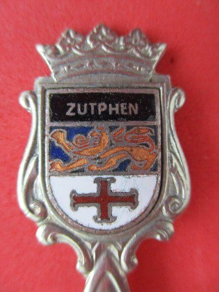 (A2687)  Gemeentewapen Zutphen, Ophalen of Verzenden, Gebruikt, Overige materialen, Bestek