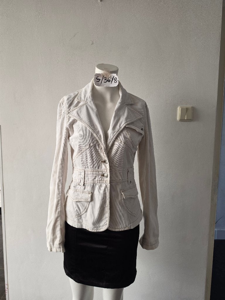 Only blazer maat S/36, Only, Wit, Ophalen of Verzenden, Jasje