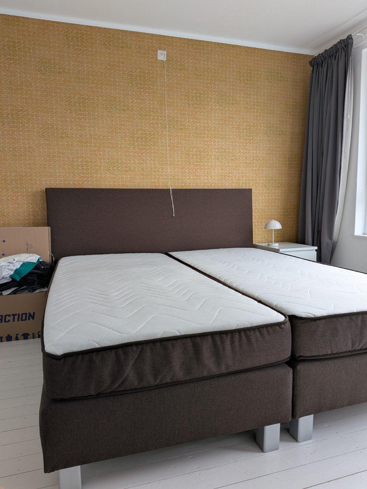 boxspring 180 x 200 gratis, Ophalen, Tweepersoons, 180 cm