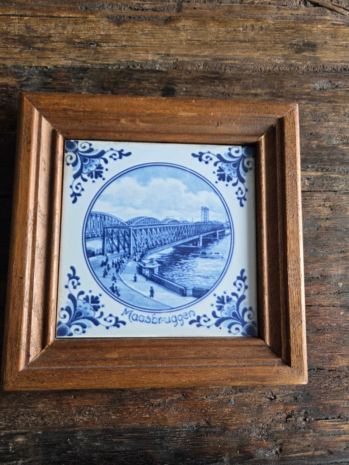 Tegel Maasbruggen Rotterdam - Westraven Utrecht 1661, Ophalen of Verzenden
