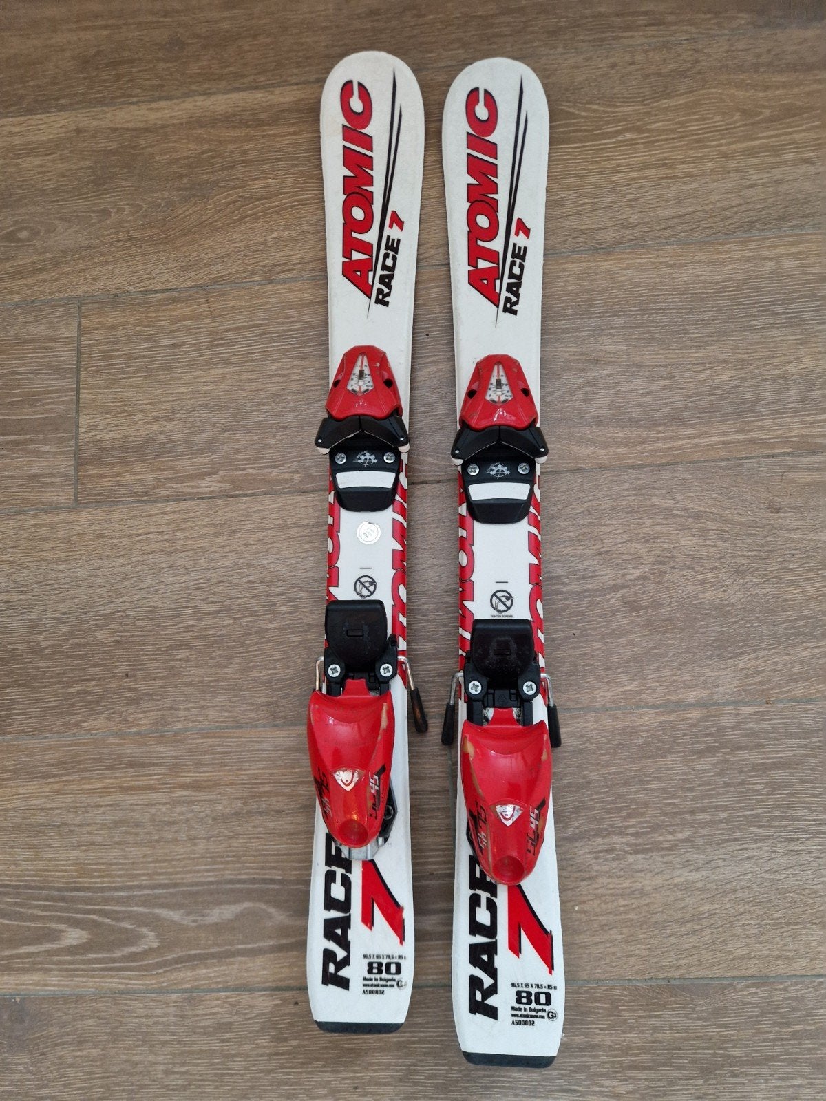 Atomic race 7 - kinderski's- 80 cm, Ophalen, Gebruikt, Carve, Atomic