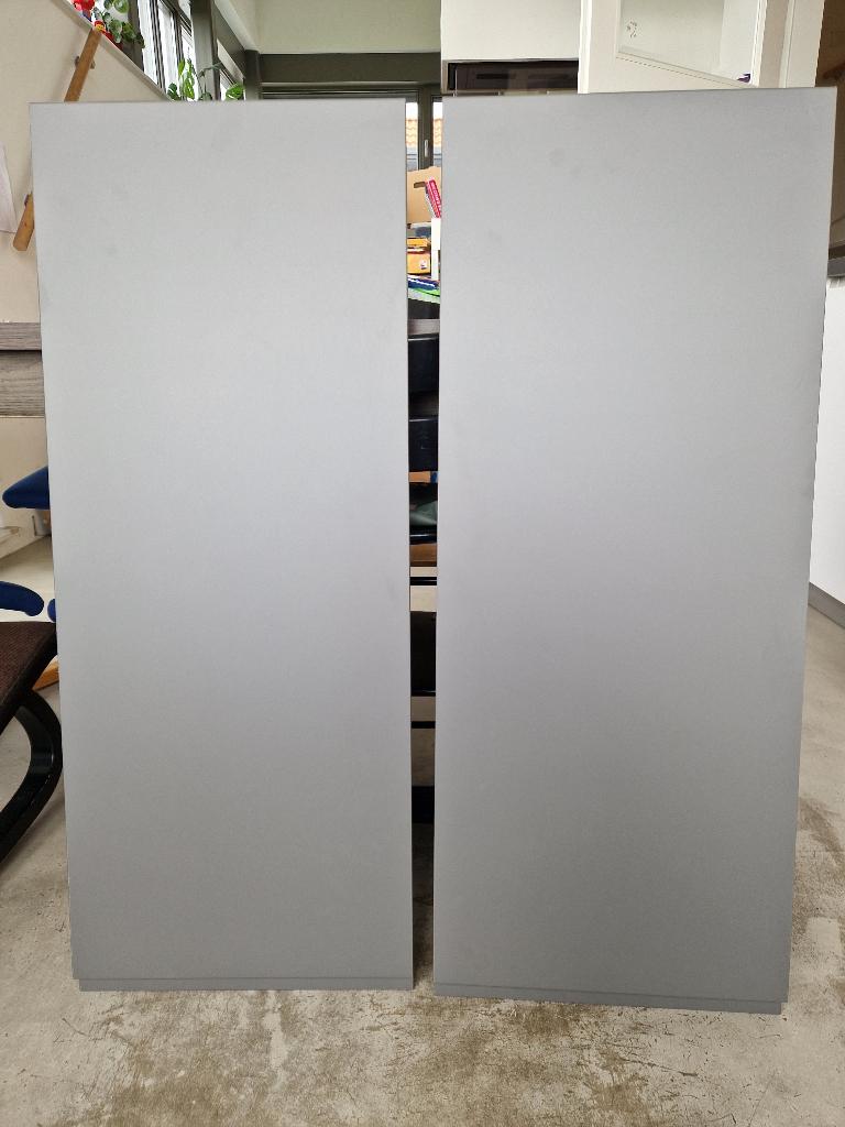 grijze Voxtorp deuren voor bovenkastjes (100 x 40 cm), Ophalen, Minder dan 50 cm, Gebruikt, 100 tot 150 cm