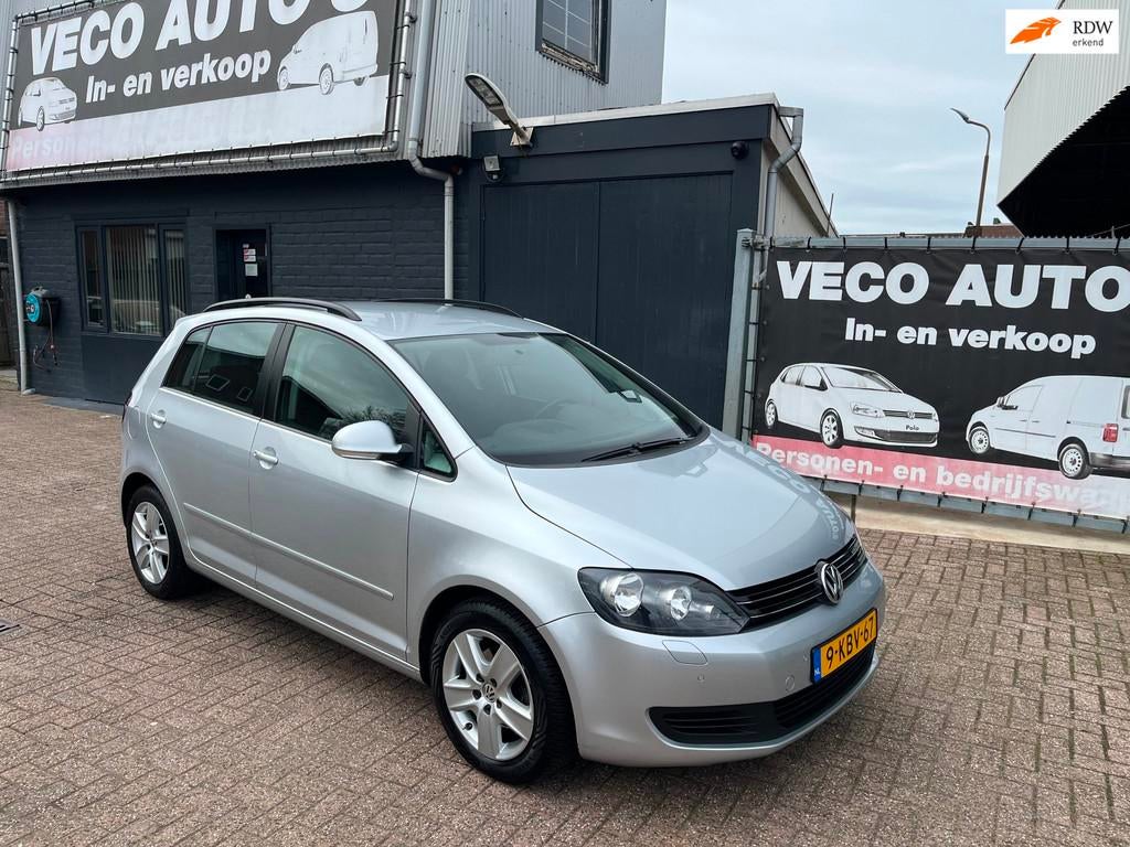 Volkswagen Golf Plus 1.2 TSI Highline automaat nette auto 1e, Auto's, Euro 5, Gebruikt, Zwart, 4 cilinders