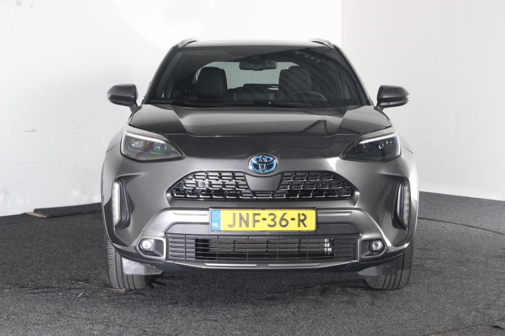Toyota Yaris Cross 1.5 Hybrid Trail, Automatische klimaatregeling, Gebruikt, Leder en Stof, 1490 cc